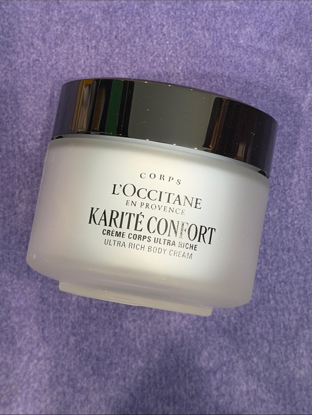 NWT. L'Occitane Karité Confort Ultra Rich Body Cream, 6.9OZ